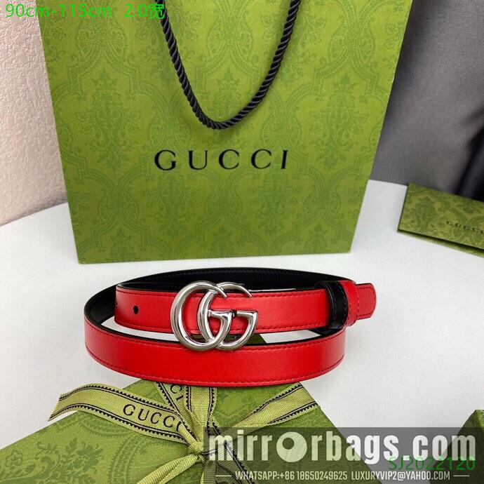 Replica Gucci Belt 20mmX90-115cm 7D04