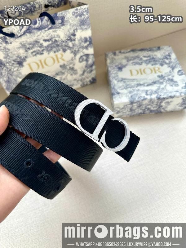 Replica Dior belt 35mmX95-125cm 8L23