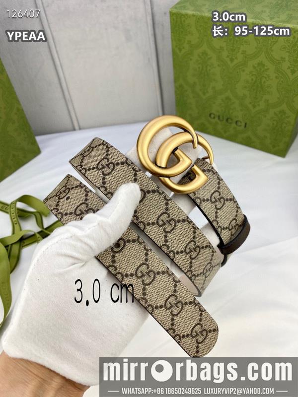 Replica Gucci belt 30mmX95-125cm 8L20