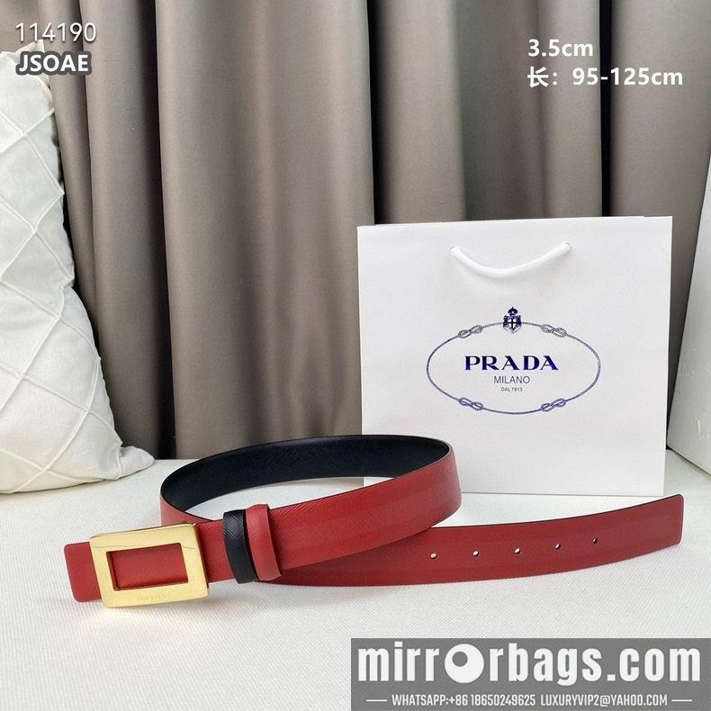 Replica Prada belt 35mmX95-125CM 8L21