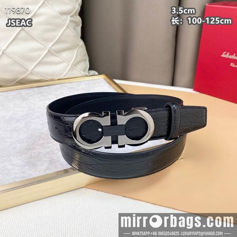 Replica Ferragamo belt 35mmX100-125cm 8L072009