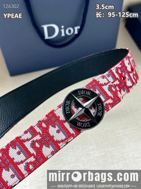Replica Dior belt 35mmX95-125cm 8L17