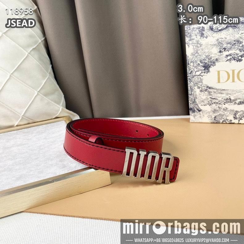 Replica Dior belt 30mmX90-115cm 8L12