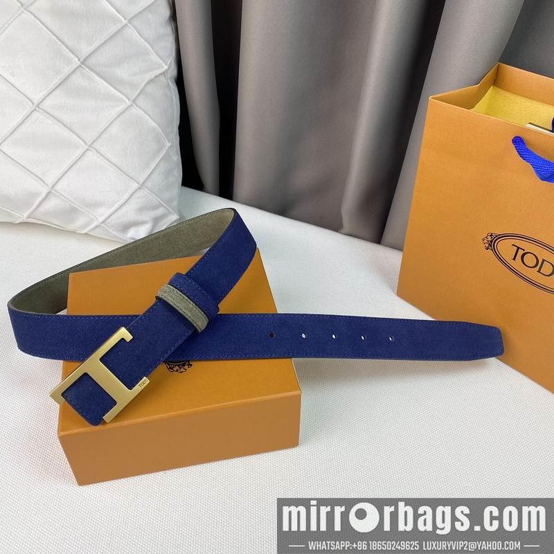 Replica Tod's belt 34mmX95-125cm 7D02