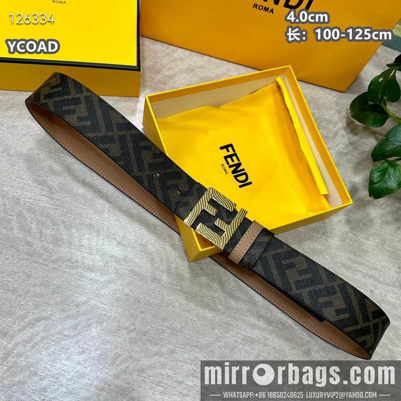 Replica Fendi belt 40mmX100-125cm 8L08