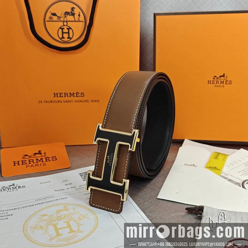 Replica Hermes belt 38mmX90-125cm lb01