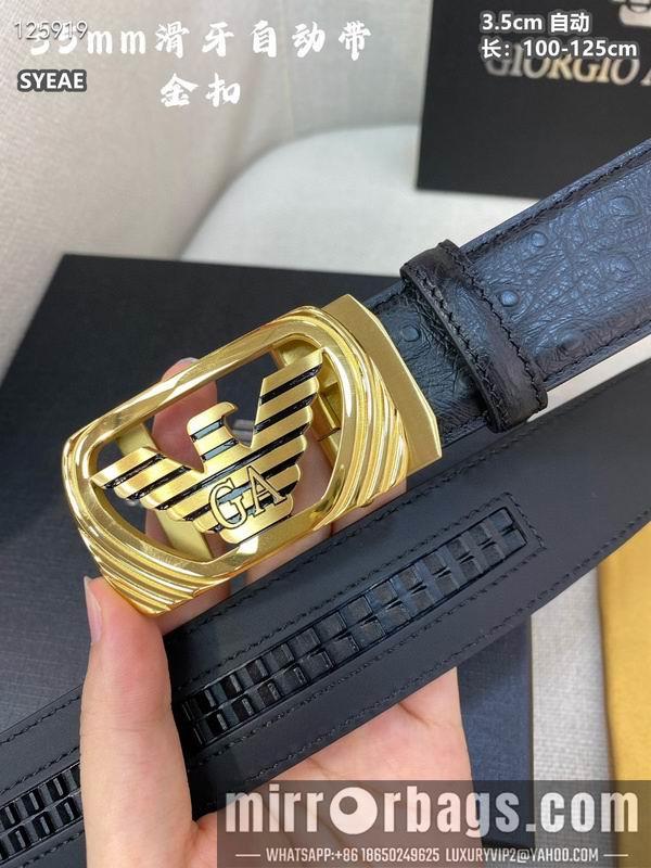 Replica Armani belt 35mmX100-125cm 8L07