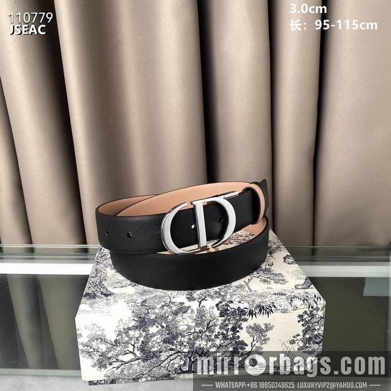 Replica Dior Belt 30mmX95-115cm 8L08