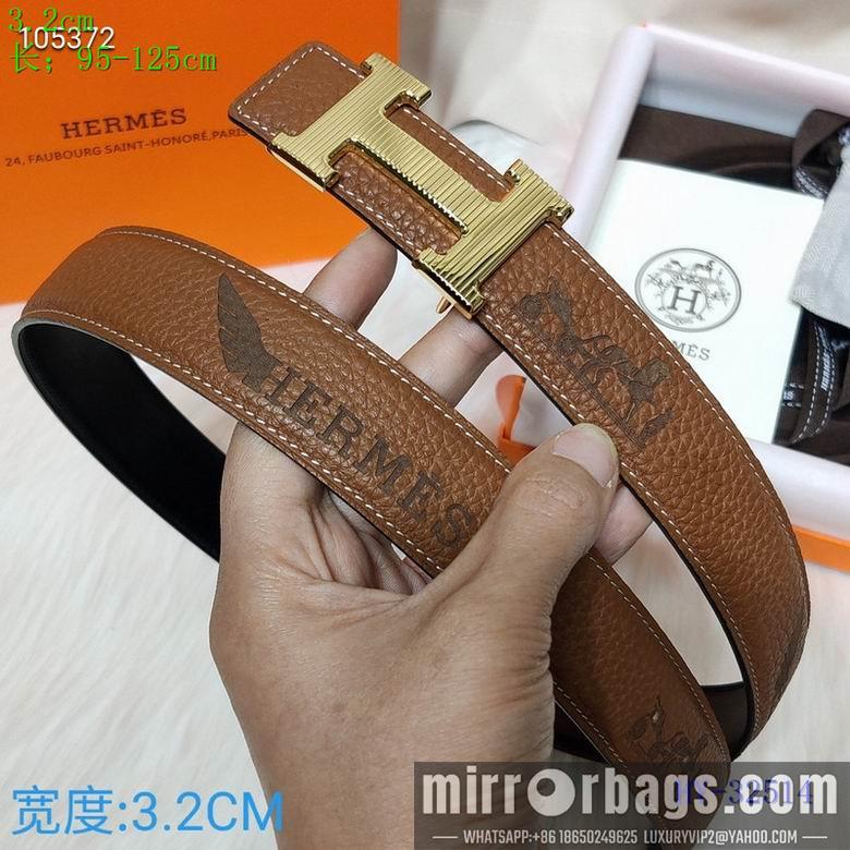 Replica Hermes Belt 32mmX95-125cm 8L03