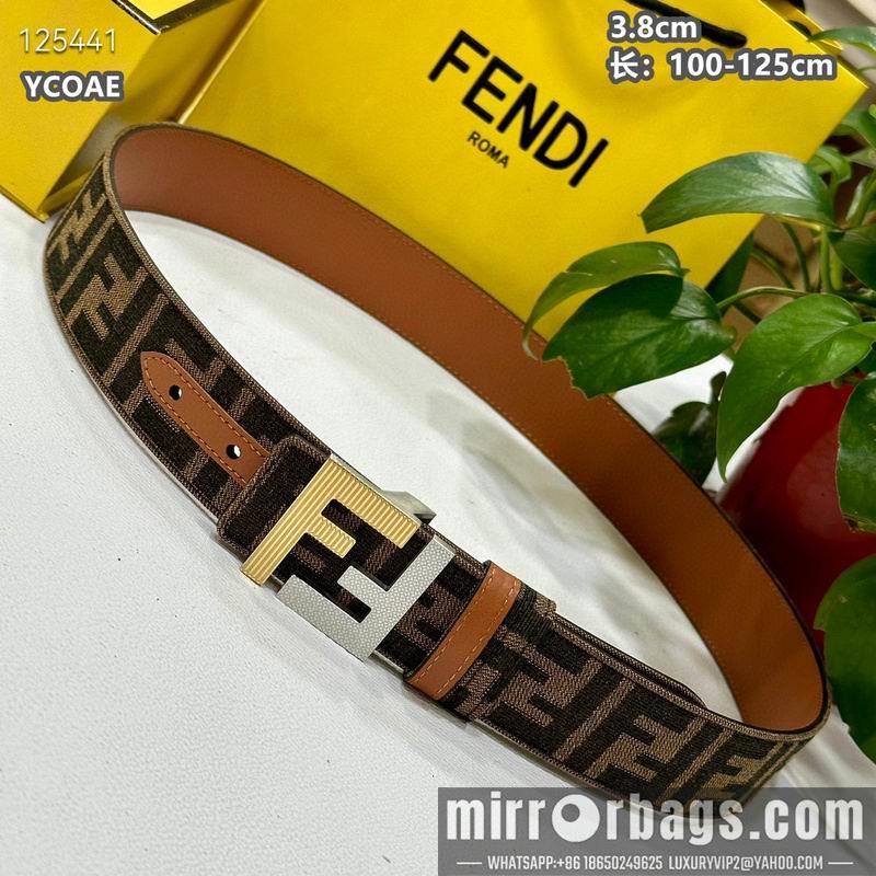 Replica Fendi belt 38mmX100-125cm 8L13