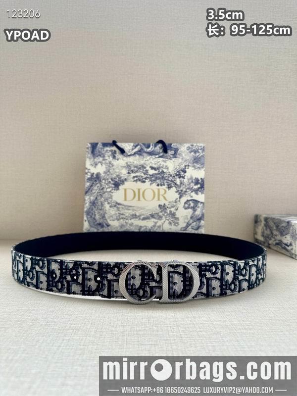 Replica Dior belt 35mmX95-125cm 8L23