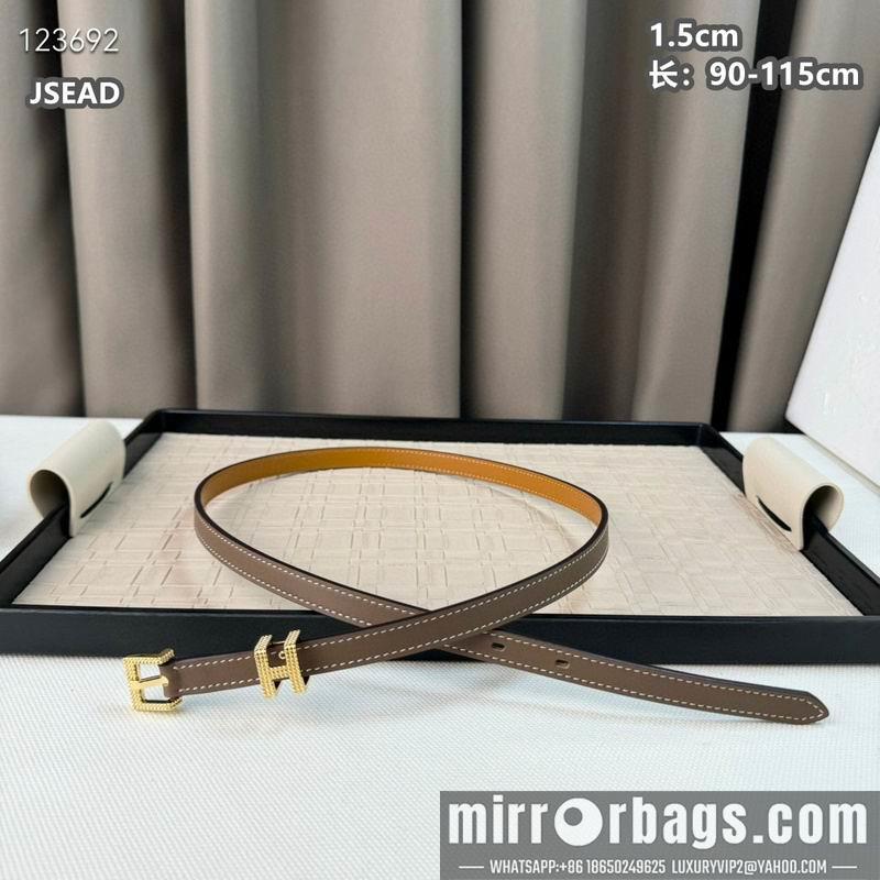 Replica Hermes belt 15mmX90-115cm 8L02