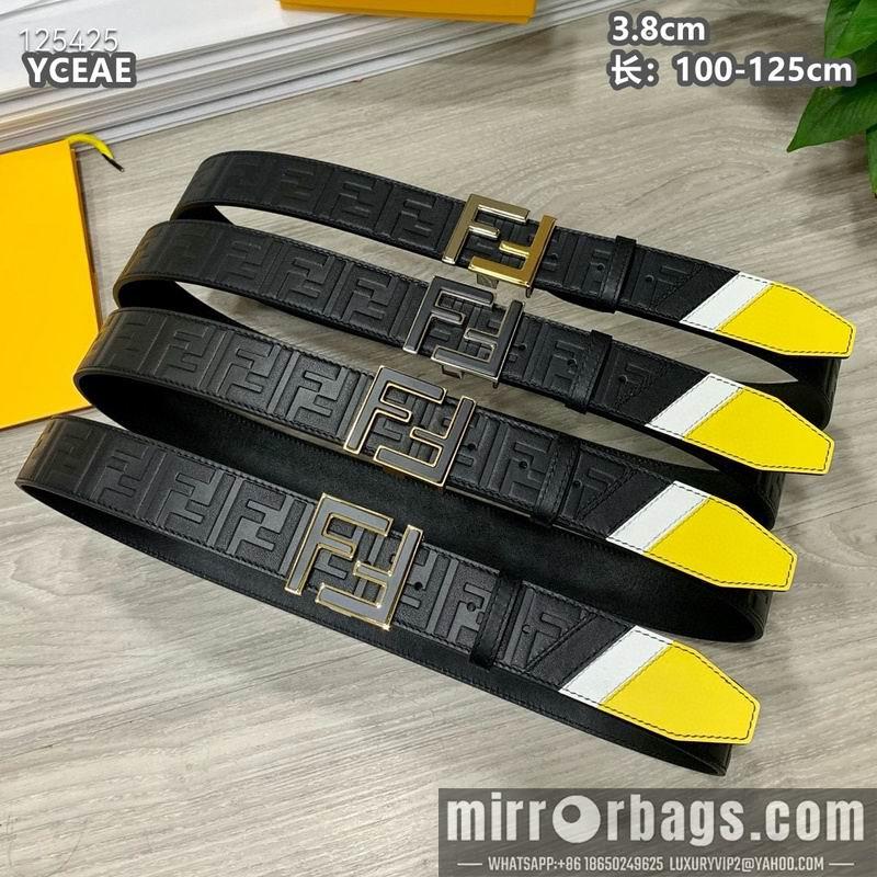 Replica Fendi belt 38mmX100-125cm 8L16