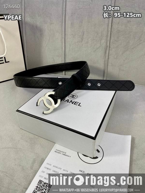 Replica Chanel belt 30mmX95-125cm 8L22
