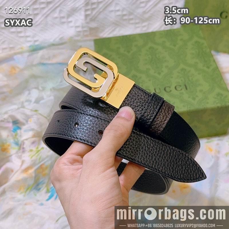 Replica Gucci belt 35mmX90-125cm 8L70