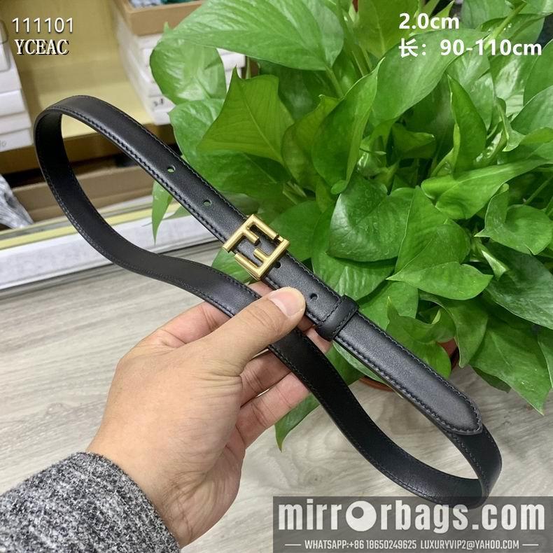 Replica Fendi Belt 20mmX90-110cm 8L01