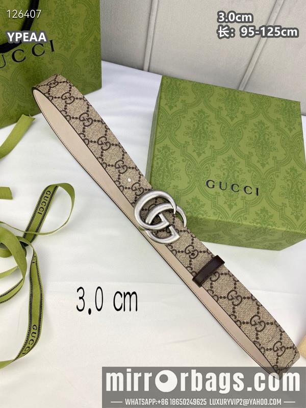 Replica Gucci belt 30mmX95-125cm 8L20