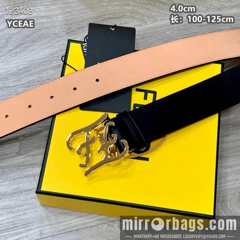 Replica Fendi belt 40mmX100-125cm 8L38