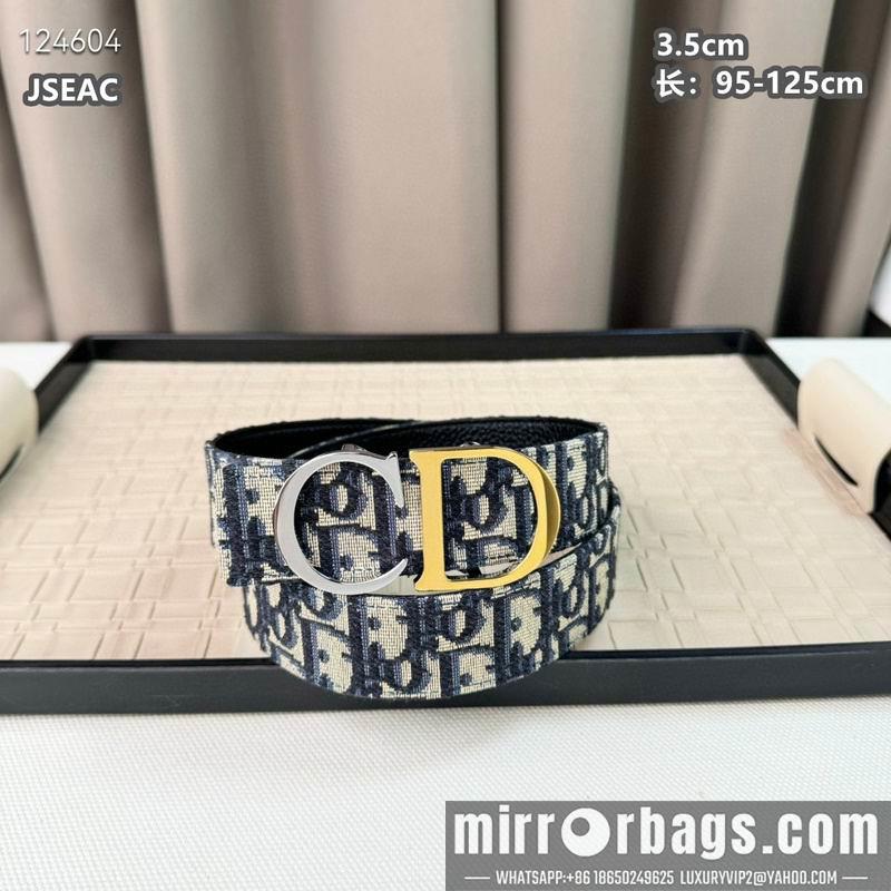 Replica Dior belt 35mmX95-125cm 8L21