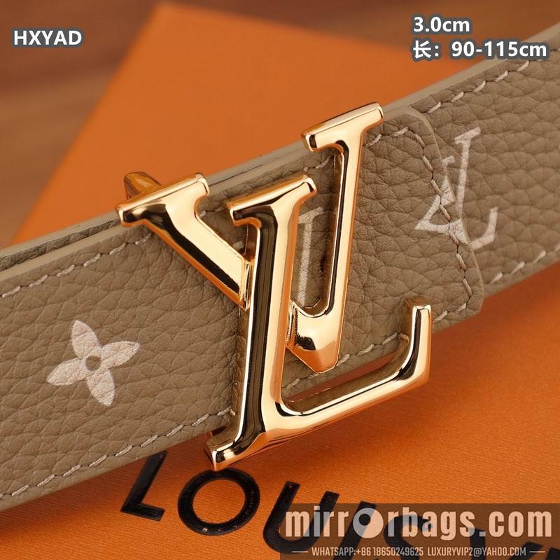 Replica LV belt 30mmX90-115cm 8L26