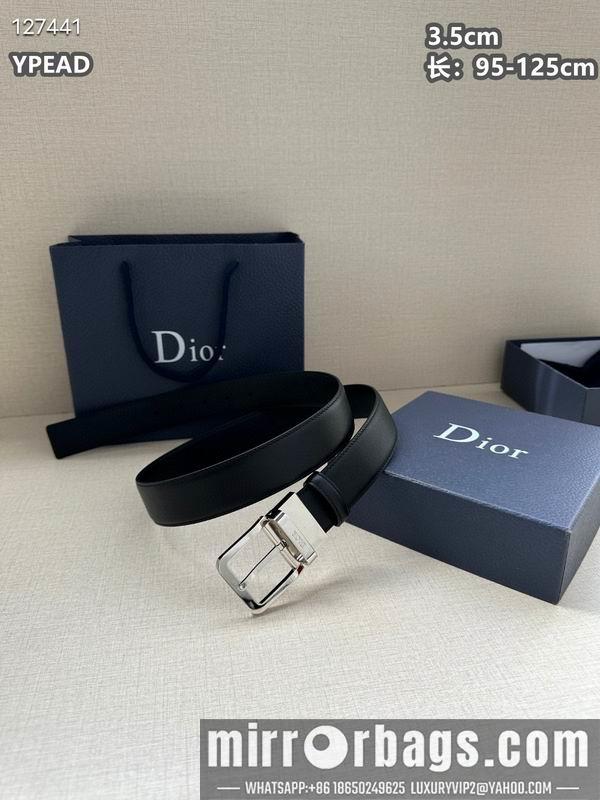 Replica Dior belt 35mmX95-125cm 8L34