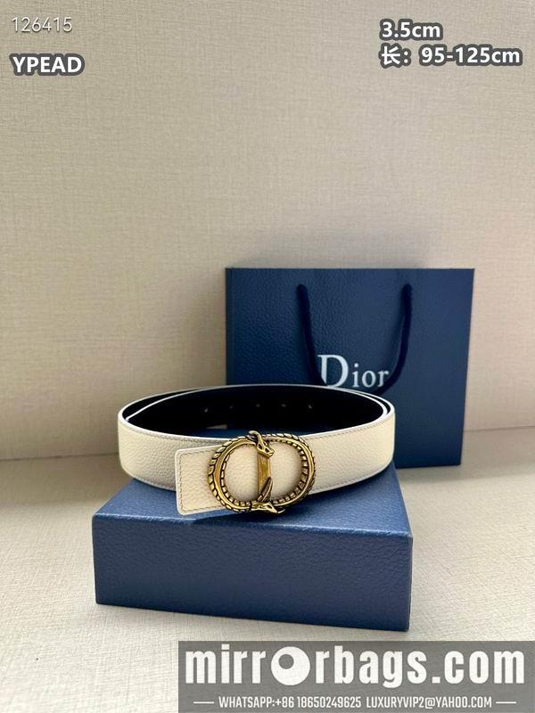 Replica Dior belt 35mmX95-125cm 8L20