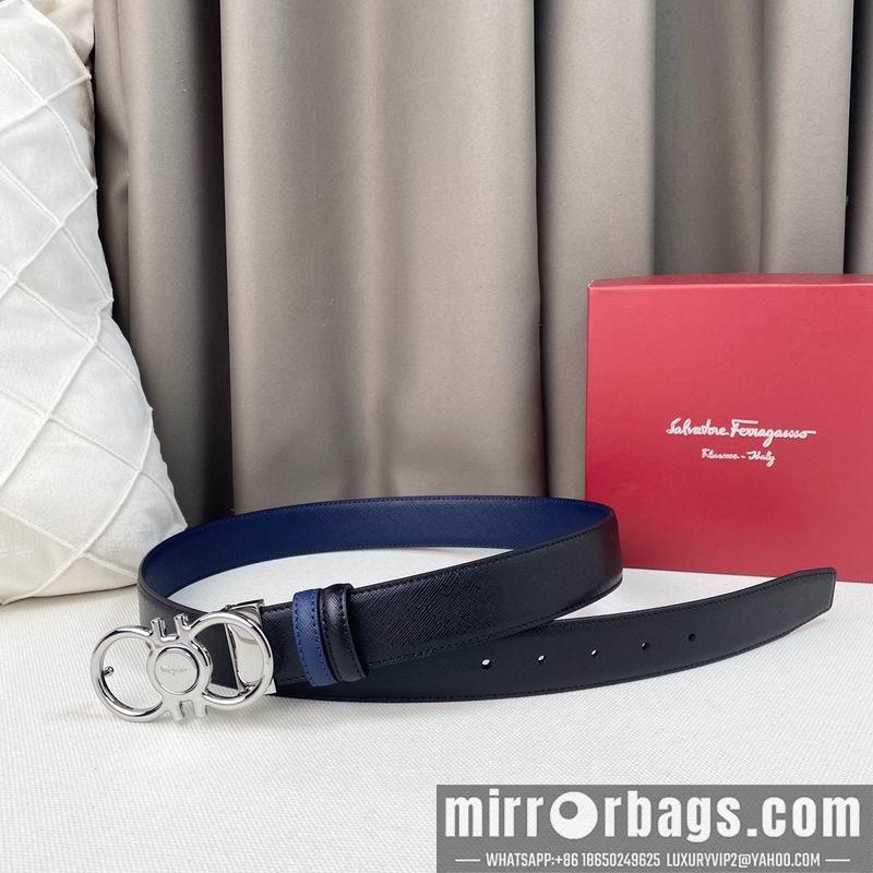 Replica Ferragamo belt 35mmX95-125cm 7D05