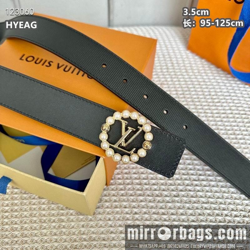 Replica LV belt 35mmX95-125cm 8L01