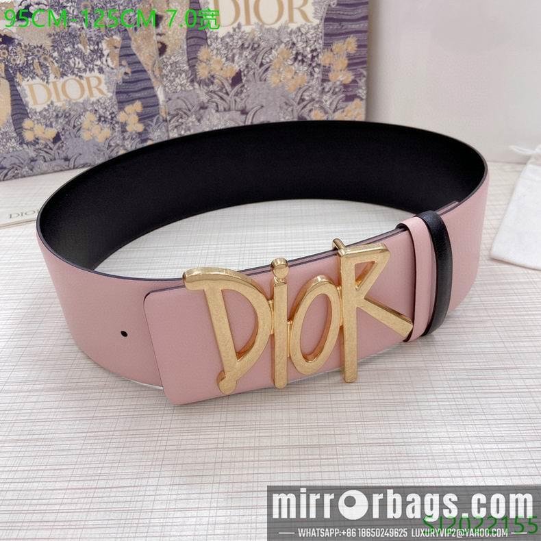 Replica Dior Belt 70mmX95-125cm 7d09