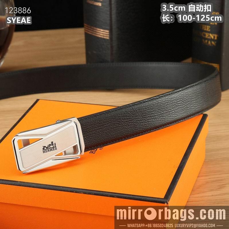 Replica Hermes belt 35mmX100-125cm 8L17