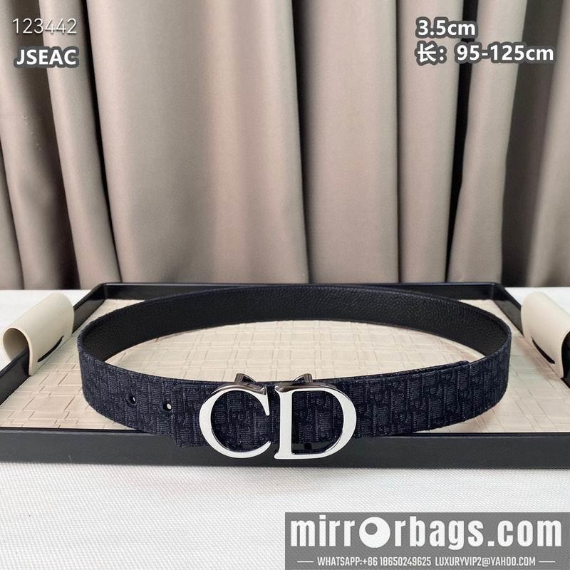 Replica Dior belt 35mmX95-125cm 8L24