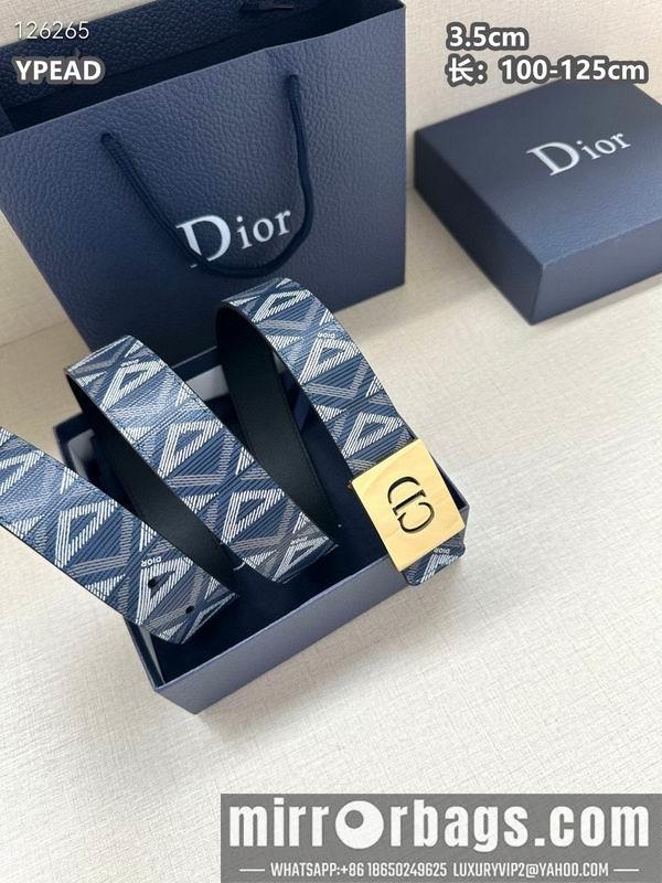 Replica Dior belt 35mmX100-125cm 8L28