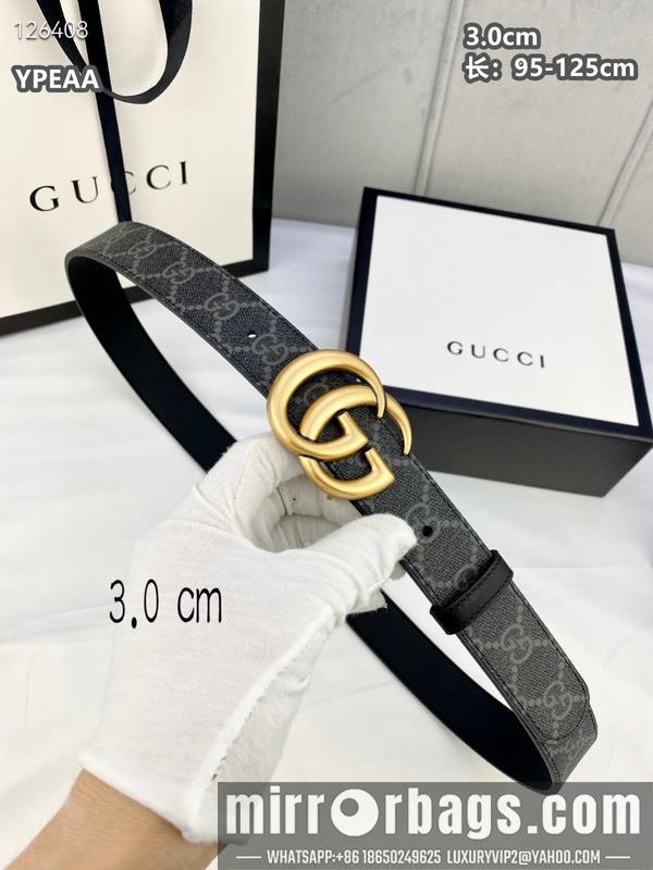 Replica Gucci belt 30mmX95-125cm 8L19
