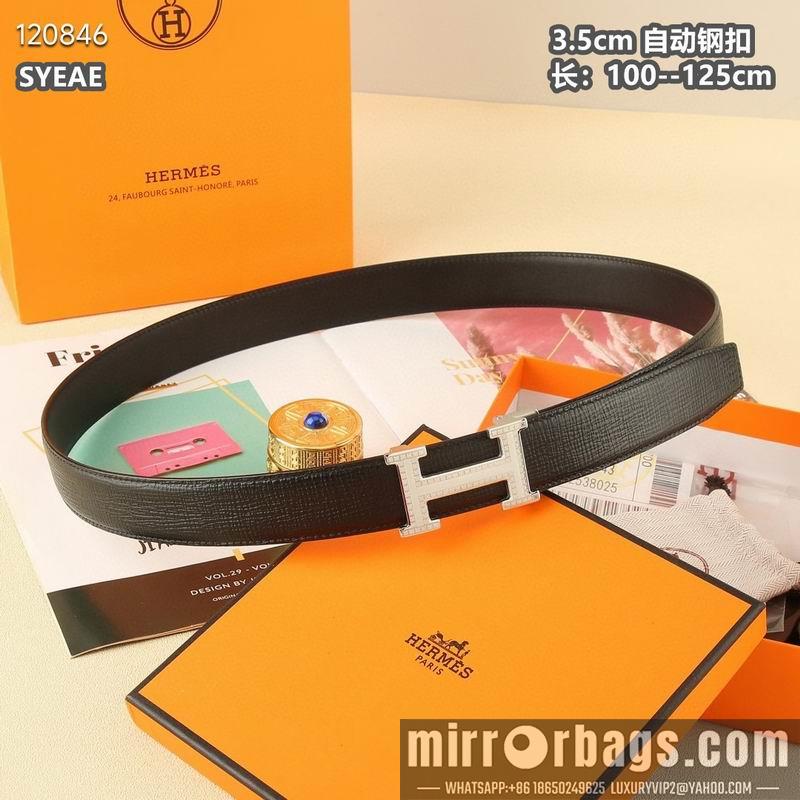 Replica Hermes belt自动带 35mmX95-125cm 8L072008