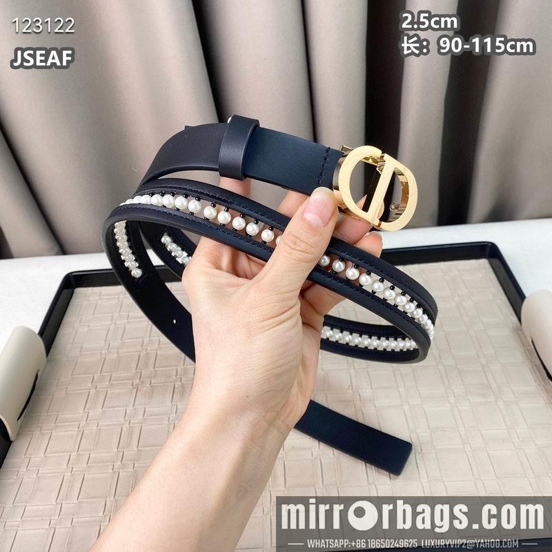 Replica Dior belt 25mmX90-115cm 8L03