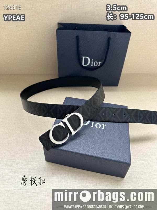 Replica Dior belt 35mmX95-125cm 8L16