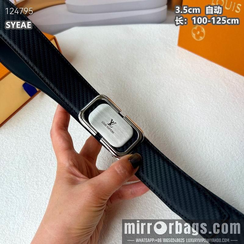 Replica LV belt 35mmX100-125cm 8L37