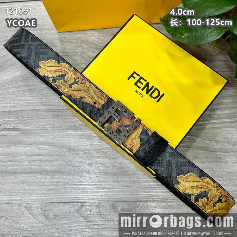 Replica Fendi belt 40mmX100-125cm 8L114