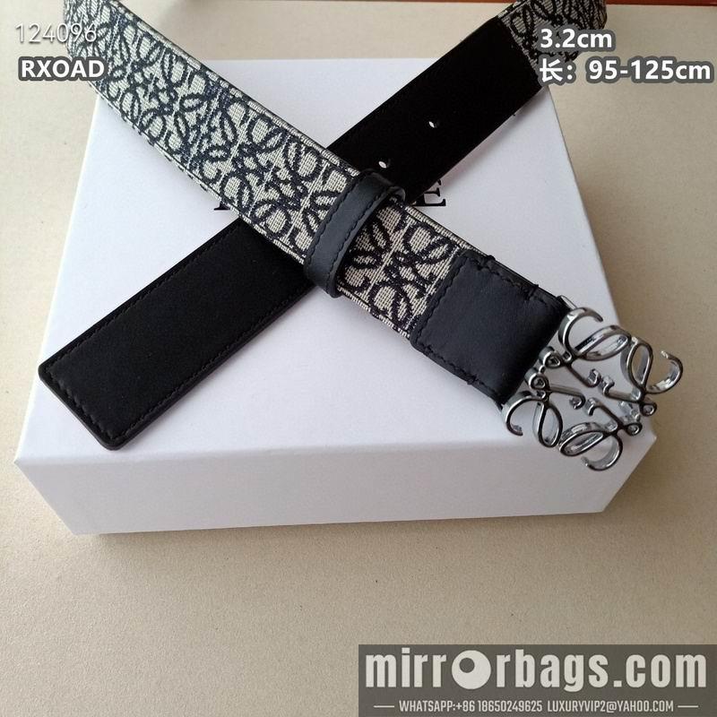 Replica Loewe belt 32mmX95-125cm 8L01