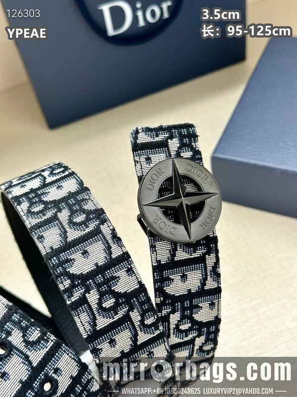 Replica Dior belt 35mmX95-125cm 8L17