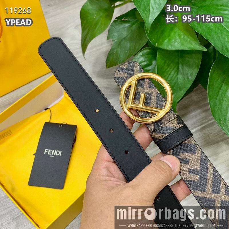 Replica Fendi belt 30mmX95-115cm 8L13