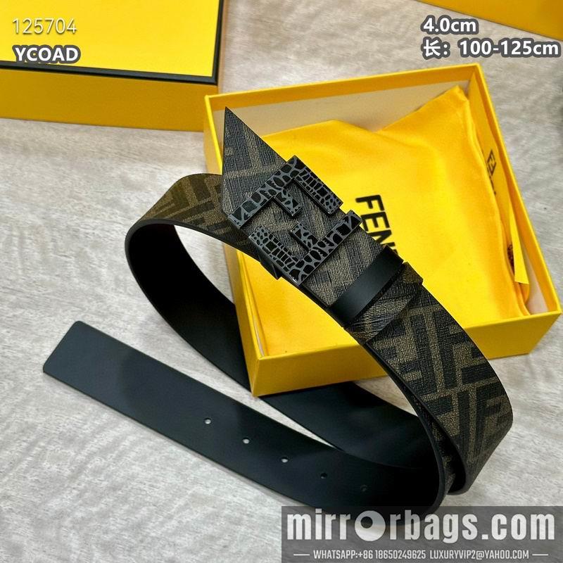 Replica Fendi belt 40mmX100-125cm 8L24