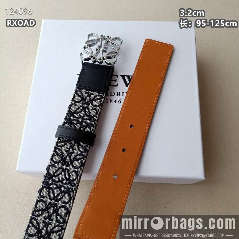 Replica Loewe belt 32mmX95-125cm 8L01