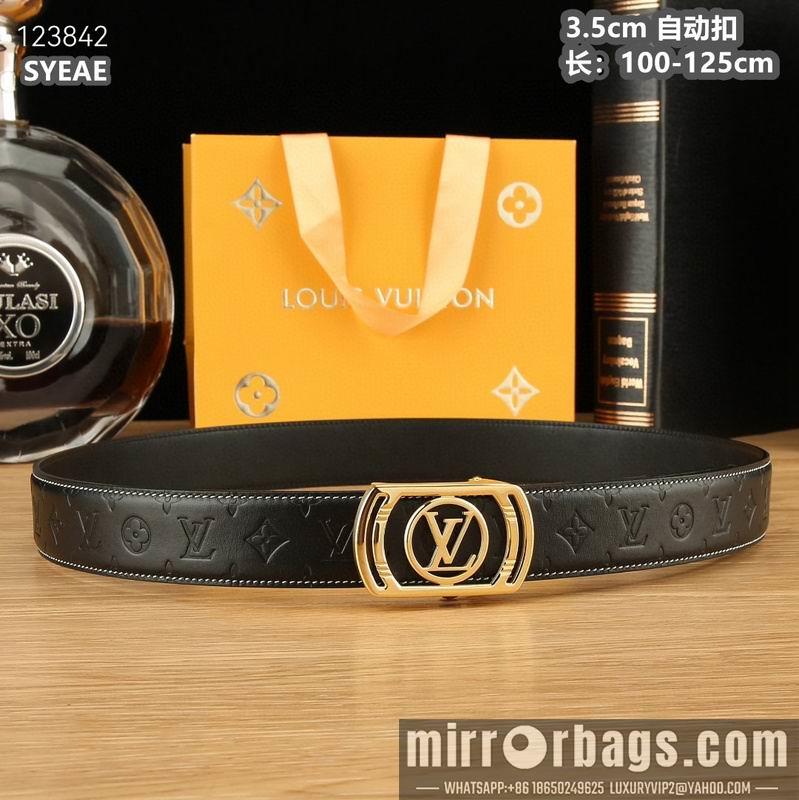 Replica LV belt 35mmX100-125cm 8L53
