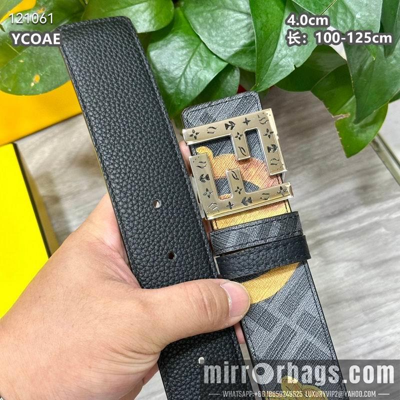 Replica Fendi belt 40mmX100-125cm 8L114