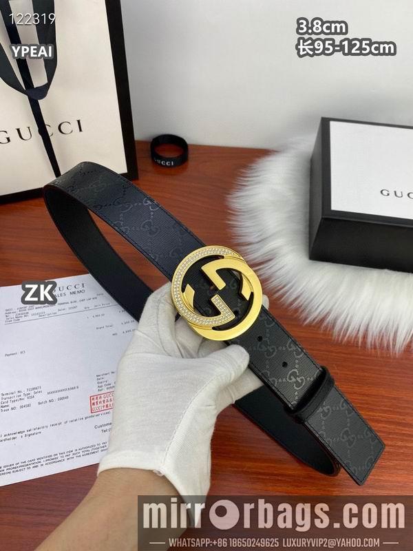 Replica Gucci belt 38mmX95-125cm 8L20