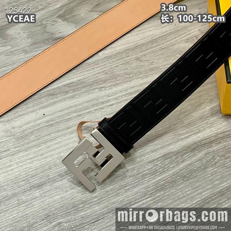 Replica Fendi belt 38mmX100-125cm 8L17
