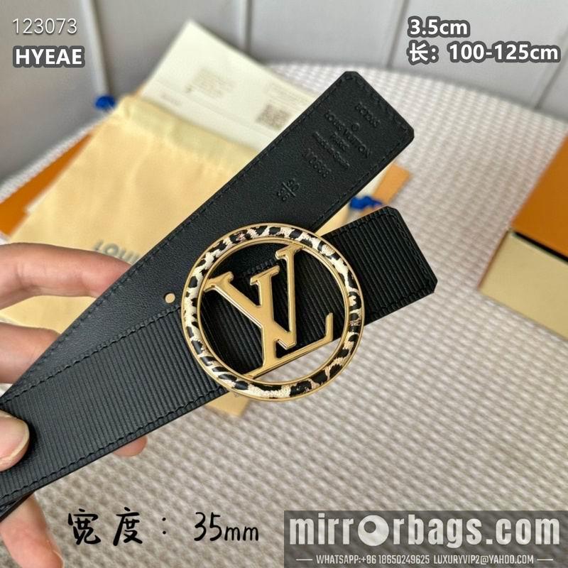 Replica LV belt 35mmX100-125cm 8L23