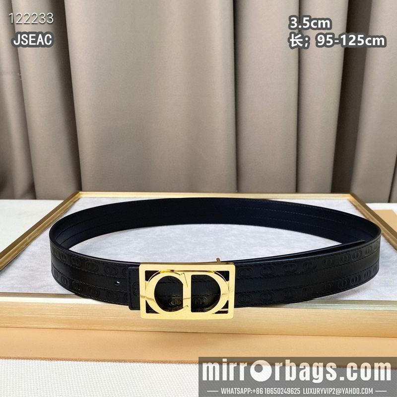Replica Dior belt 35mmX95-125cm 8L27