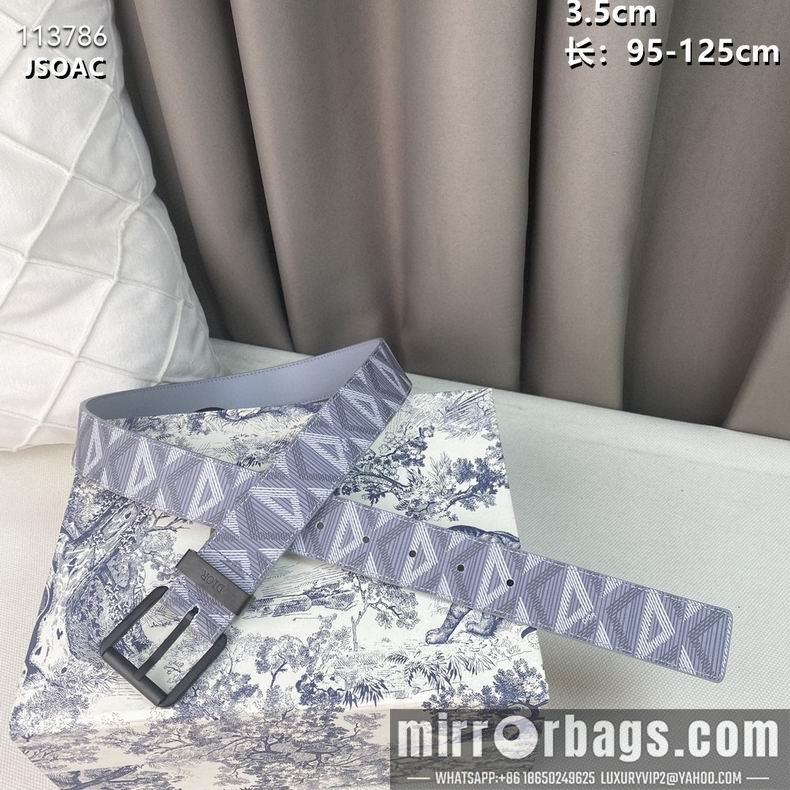 Replica Dior Belt 35mm 95-125cm 8L13